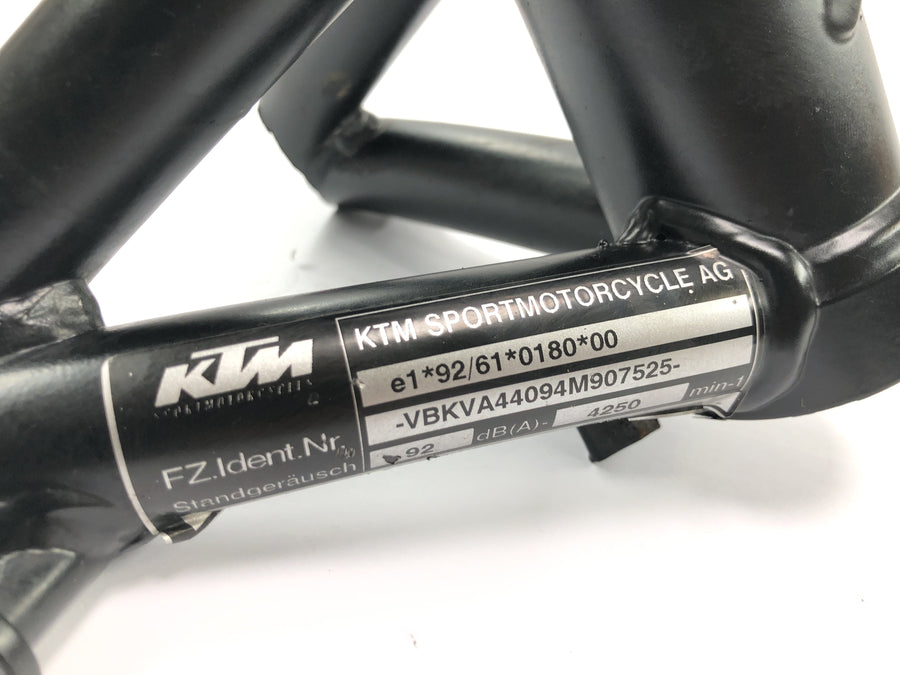 KTM 950 Adventure LC8 [2004] - Quadro de direção com papéis
