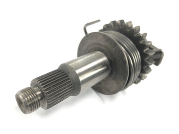 Sachs ZX 125 [1998] - Eixo do pedal de partida Eixo do pedal de partida com mola de retorno da engrenagem - 0