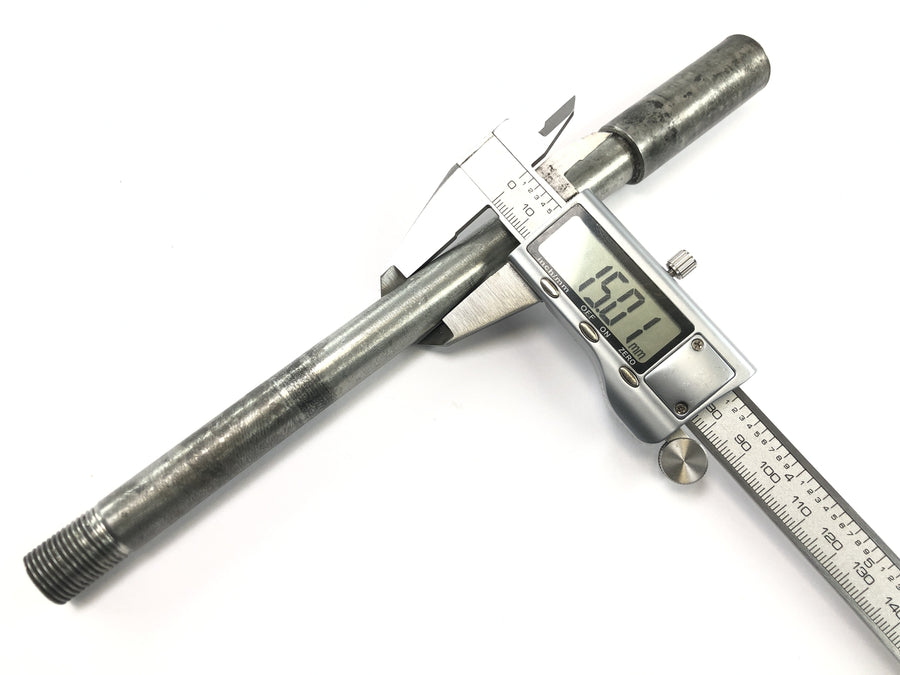 Sachs ZX 125 [1998] - Garfo telescópico com barras de garfo dianteiro de 40 mm com eixo