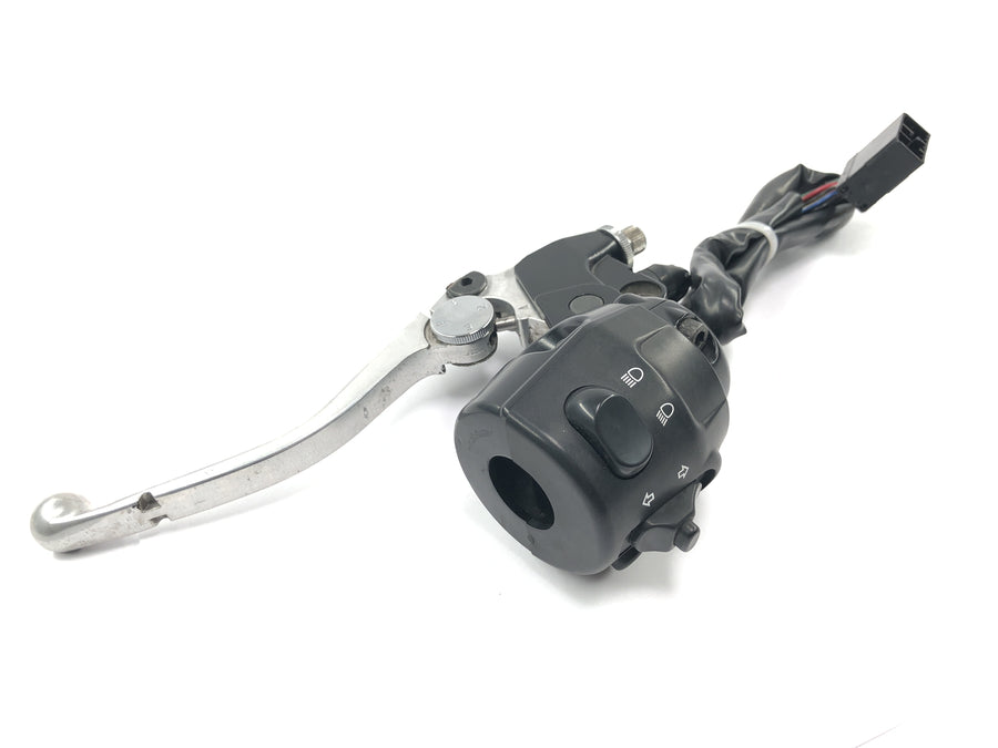 Triumph Bonneville T100 986MF [2012] - Encaixe do guiador encaixe da embreagem esquerda interruptor do guidão alavanca da embreagem
