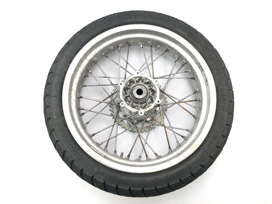KTM 640 LC4 Prestige [2005] - roda traseira com raios da roda 4,25 x 17"