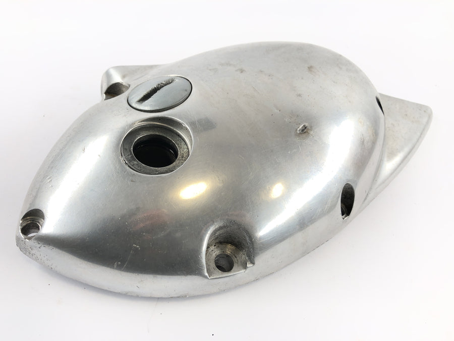 Triumph Bonneville T140V [1976] - Tampa do motor da capa de engrenagem à direita
