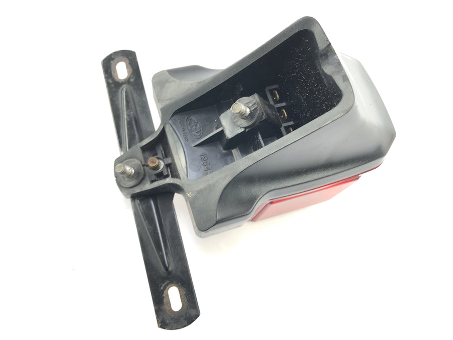 Ducati SL 600 Panth [1982] - luz traseira traseira com gravação de placa