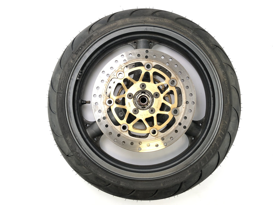 Kawasaki ZR7 ZR750F [1999] - RIM RAD RED RED na frente 3.50x17 "