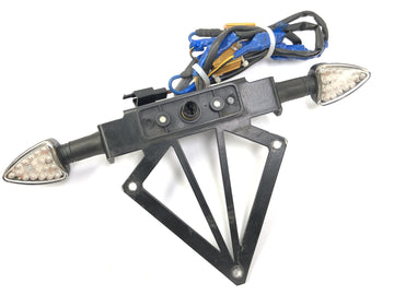 Kawasaki Z 1000 ZRT00A [2006] - Porta de placa com indicadores LED e resistências