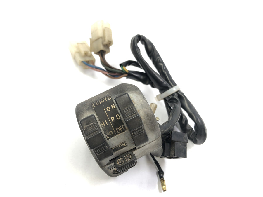 Yamaha XT 350 3yt / 55V [1990] - interruptor do guidão de ajuste do guidão à esquerda