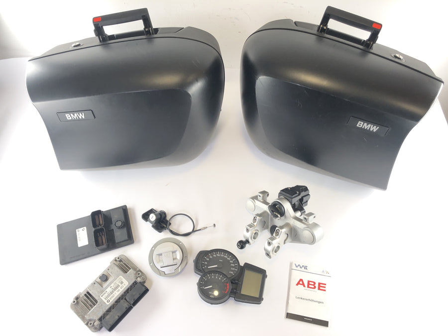 BMW R 1200 R [2007] - A mala com o castelo conjunto de tacho cdi ponte acima de Abe para o aumento do guidão