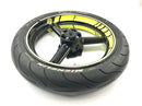 Husqvarna TE 610 H6 8AE [Suzuki RGV 250] - Conjunto de pneus de aro roda dianteira 3,50 x 17 roda traseira 4,50 x 17 conjunto com cópia simulada-9