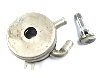 Honda CBR 1000 RR SC59 [2008] - Trocador de calor com flange do filtro de óleo do resfriador de óleo