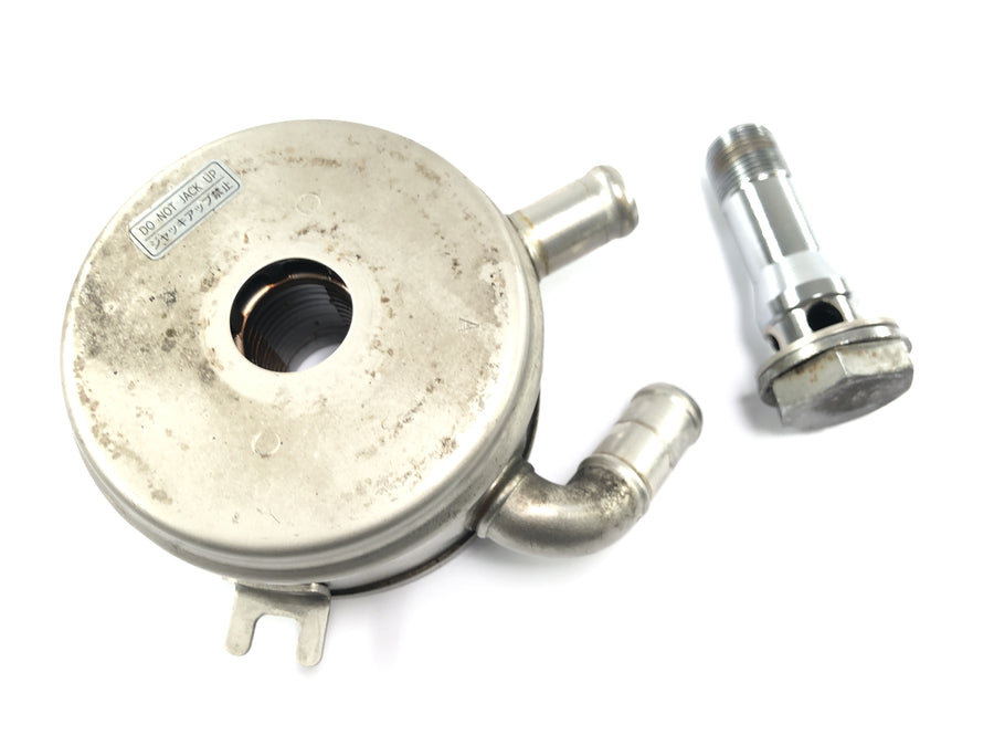 Honda CBR 1000 RR SC59 [2008] - Trocador de calor com flange do filtro de óleo do resfriador de óleo