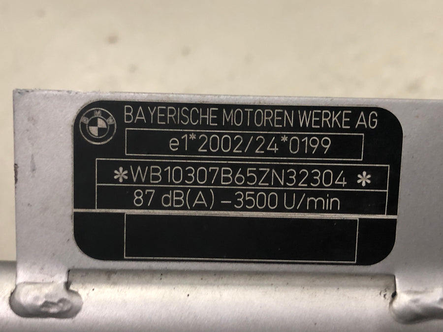 BMW R 1200 GS R12 K25 [2004] - quadro com papéis quadro principal quadro traseiro chassi