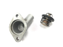 Yamaha WR 125 X DE07 [2010] - Inserção do termostato com caixa de água de resfriamento-4