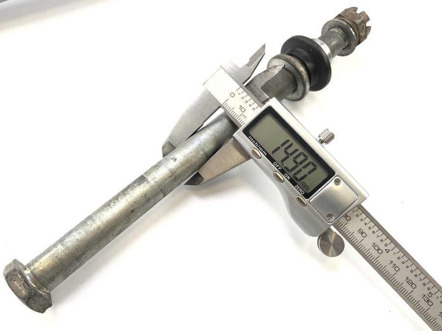 Yamaha XT 350 3yt / 55V [1990] - Fork Telegabel com eixo