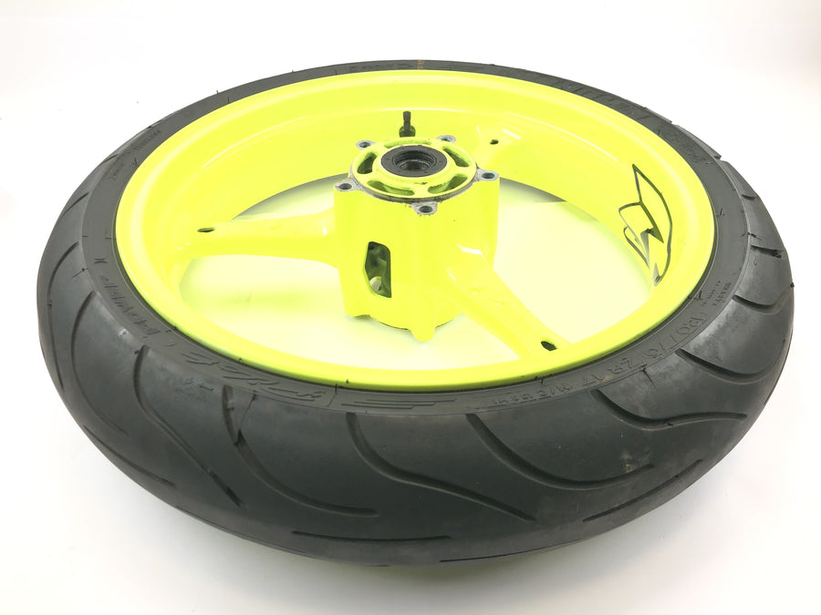 Suzuki GSX R 1000 WVB6 K6 [2006] - aro dianteiro amarelo neon 3,50 x 17"