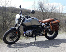 BMW R nineT 1200 Racer [2017-2020] - Seitentasche Scram aus Spaltleder 22L-30L + Double Frame
