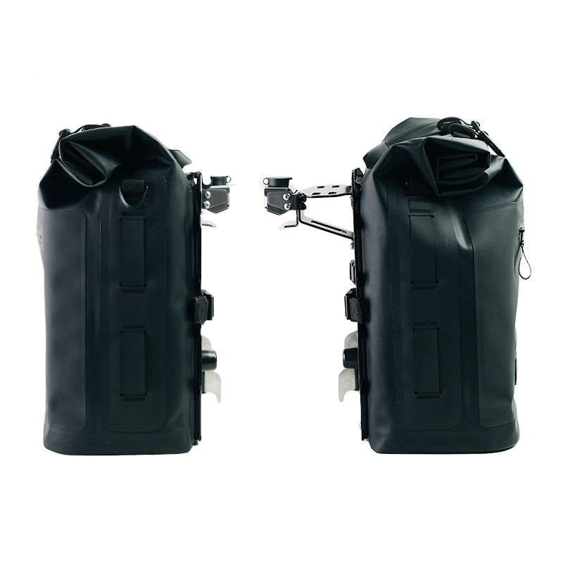 BMW R 1200 GS ADV LC [2014-2018] - Zwei Khali-Seitentaschen aus TPU 35L - 45L + Paar Aluminiumplatten