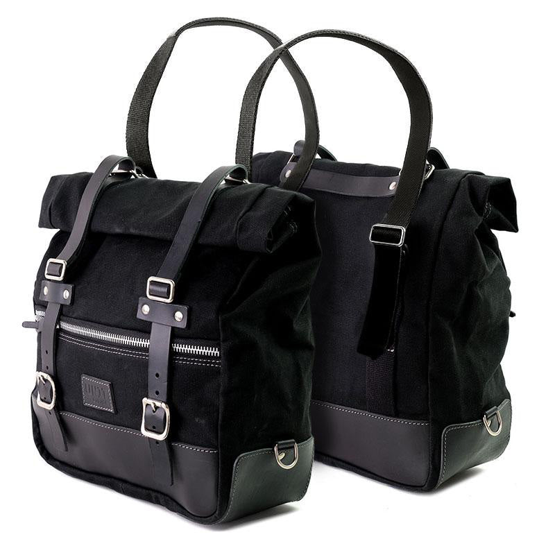 BMW R nineT 1200 Racer [2017-2020] - Zwei universelle Segeltuch-Satteltaschen