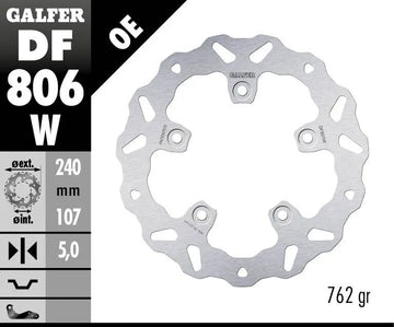 Gas SM 700 [2022-2024] - Disco de freio Wave® – foto 2