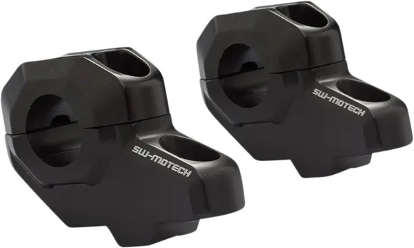 Suzuki DR 650 S [2020-2026] - recolocação do guiador para Ø 22 mm, 30/21 mm, preto - foto 1