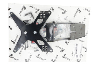 harley davidson flstf [ZIEGER] – Porta-placa X-Line tipo E