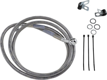 Harley Davidson Fxsts [DRAG SPECIALTIES] - Kit de linha de freio estendida em aço inoxidável