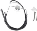 Harley Davidson Flhri [DRAG SPECIALTIES] - Kit de linha de freio de vinil preto estendido-2
