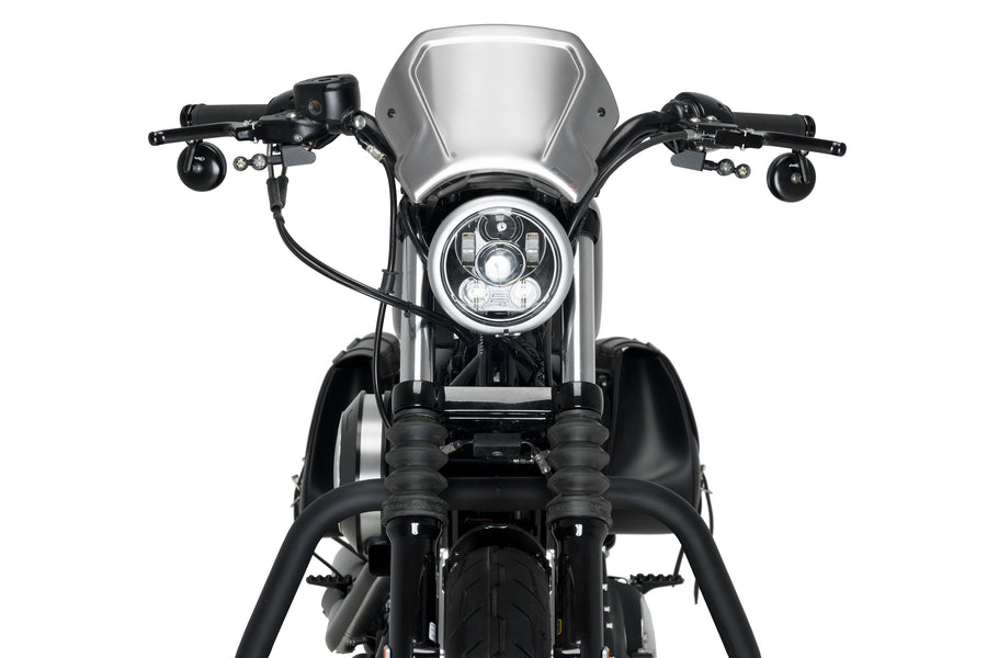 HARLEY DAVIDSON SPORTSTER 883 IRON XL 883 N [2012] – Placa frontal ALU – prata