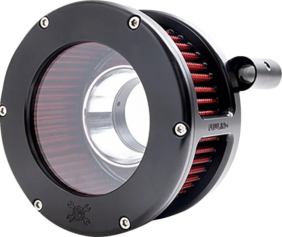 Harley-Davidson FLSTSE2 1800 Softail Convertible CVO [2011] - BA Luftfilterkit – Oberfläche: Schwarz, Rot, Klar – Bild 1