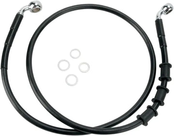 Harley Davidson FLS [DRAG SPECIALTIES] - Kit de linha de freio estendida de vinil preto