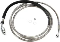 Harley Davidson Fxsbse [DRAG SPECIALTIES] - Linha de embreagem hidráulica em aço inoxidável