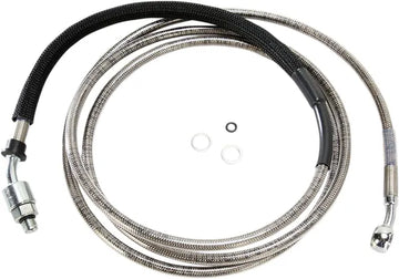 Harley Davidson Fxsbse [DRAG SPECIALTIES] - Linha de embreagem hidráulica em aço inoxidável