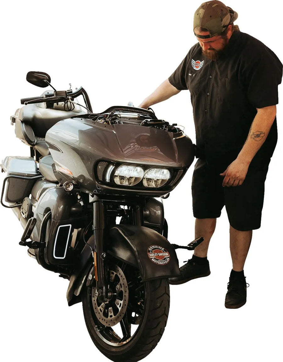 harley-davidson road glide [CUSTOM DYNAMICS] – Inserções de ventilação Genesis® 4 Dynamic LED Road Glide®