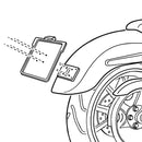 Harley Davidson Fxdrs 114 [HEINZ BIKES] – Cubo espaçador para montagem de placa