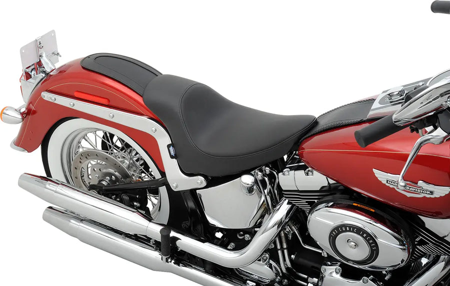 Harley Davidson flst [DRAG SPECIALTIES] – Assento solo EZ-ON com suporte