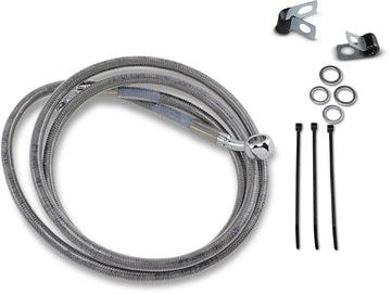 Harley Davidson Fxsts [DRAG SPECIALTIES] - Kit de linha de freio estendida em aço inoxidável - 0
