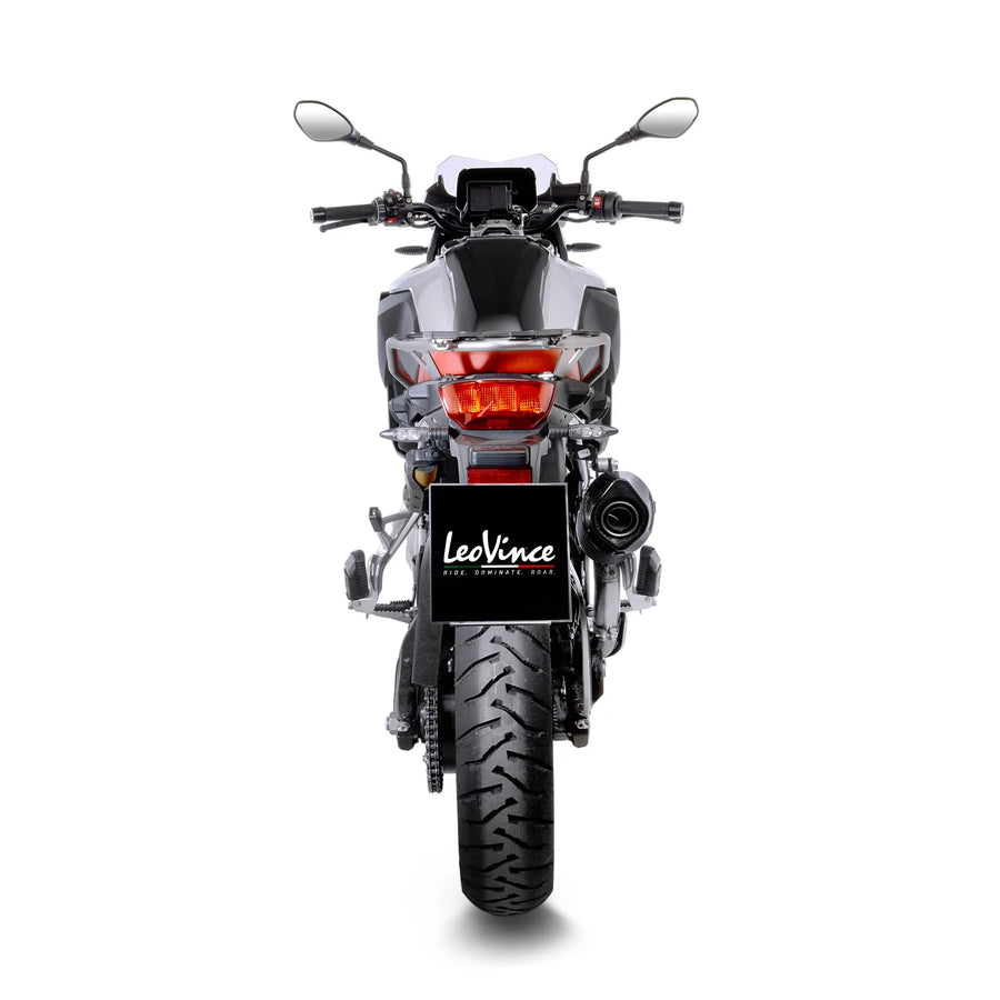 bmw f 850 gs [LEOVINCE] – Silenciador traseiro Nero - aço inoxidável