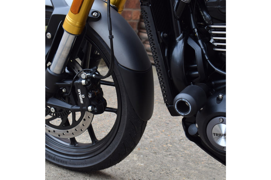 TRIUMPH SPEED 400 [2025] – Extensão do pára-lama dianteiro – Preto