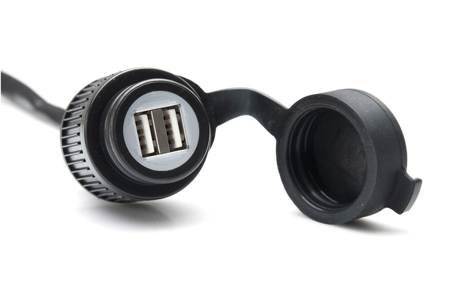 [SW-MOTECH] - Tomada de carregamento dupla USB com chicote de cabos – Figura 2