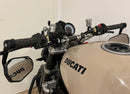 Espelhos finais do guiador 2 peças [E-mark] - Ducati Hypermotard 796 821 939 950 1100 vista lateral
