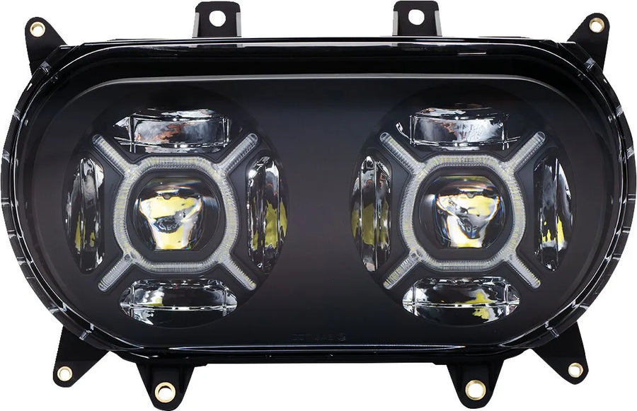 harley davidson fltruse [CUSTOM DYNAMICS] – Farol Double-X LED