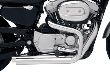 Harley-Davidson Street [BASSANI XHAUST] - Proteção térmica cromada Pro-Street Systems - 0