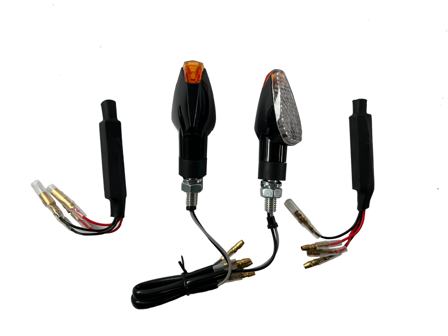 2 indicadores LED resistores transparentes [E-mark] - KTM RC 125 390 690 790 890 1290 Duke