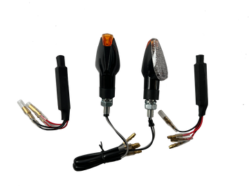 2 LED Blinker Clear Resistências [E -Test Mark] - Honda Hornet 600 750 900