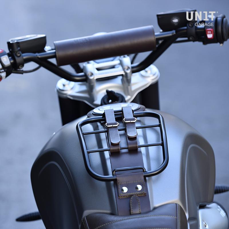 BMW R nineT 1200 Urban G/S (niedriger Auspuff) [2017-2023] - Lederbänder für Gepäckträger