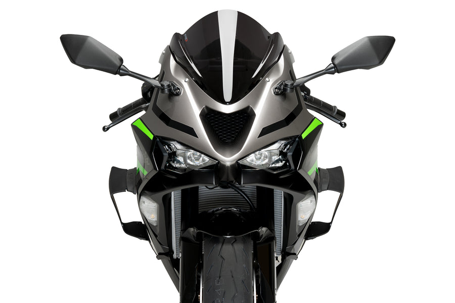 KAWASAKI ZX-6R NINJA [2025] – Spoiler lateral de corrida – Preto