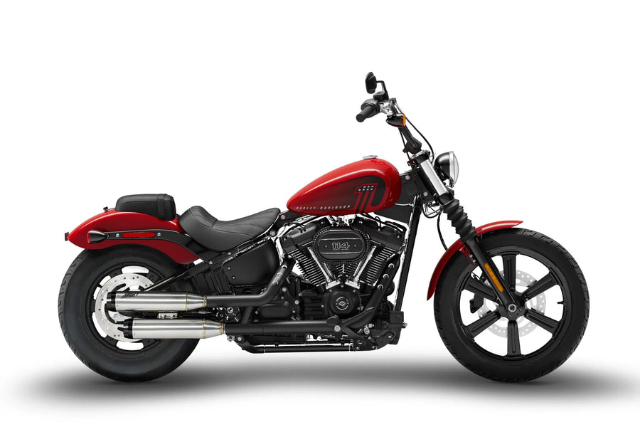 Harley Davidson Softail Street Bob FXBB [ZARD] – Silenciador slip-ons sobreposto para HD-SOFTAIL M8