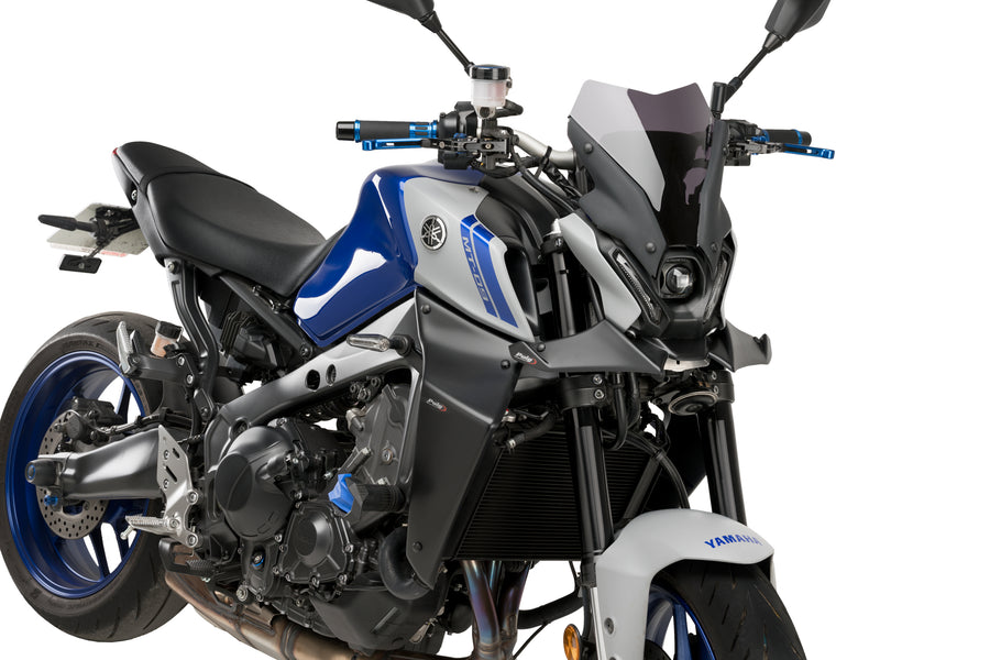 YAMAHA MT-09 SP [2023] – Spoiler dianteiro do para-brisa com carenagem nua