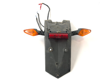 Beta RR 125 [2018] - titular da placa com luz traseira e indicadores - 0