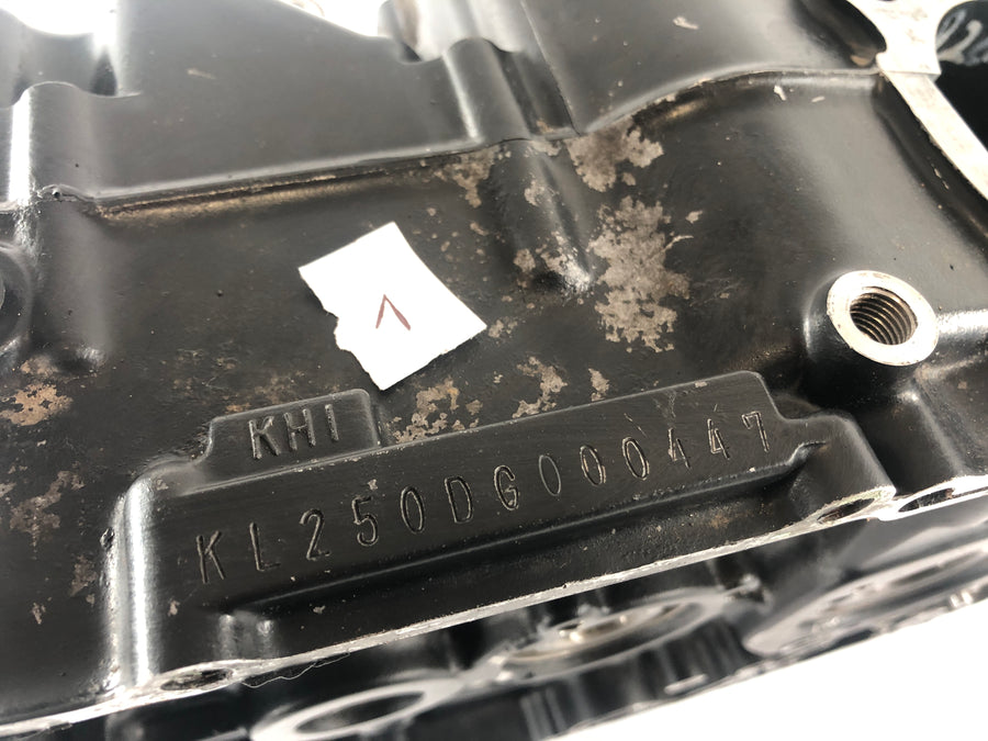 Kawasaki KLR 250 KL 250 D [1985] - Motor Habitação de moradia vazia