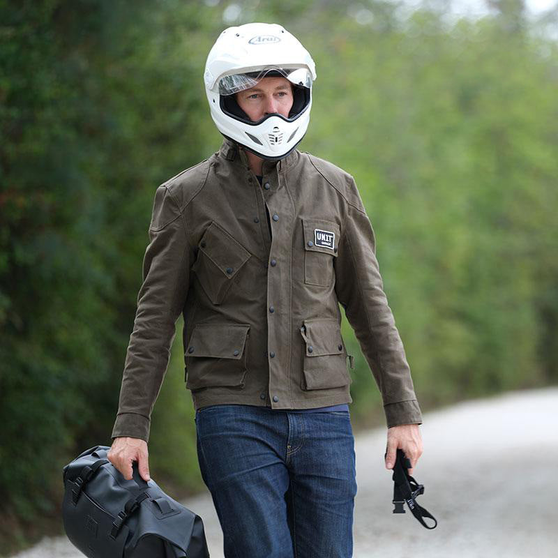 BMW R nineT 1200 Urban G/S (niedriger Auspuff) [2017-2023] - Grüne Zagora-Jacke